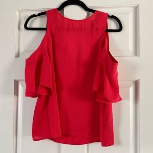 EXPRESS Open Shoulder Blouse